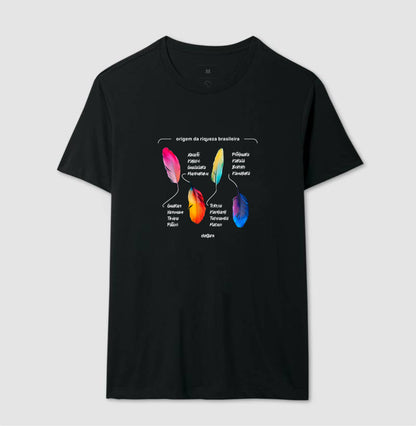 Camiseta Umbanda Tribos Algodão Premium | Dagira