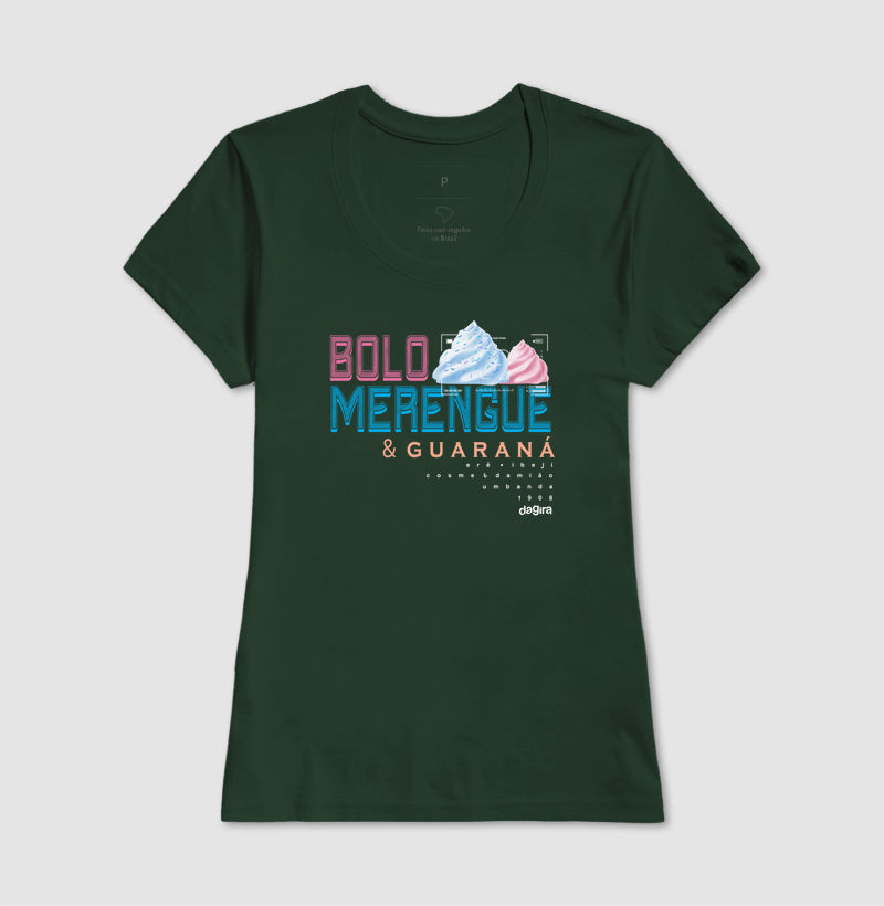 Camiseta Umbanda Bolo Merengue e Guaraná | Dagira