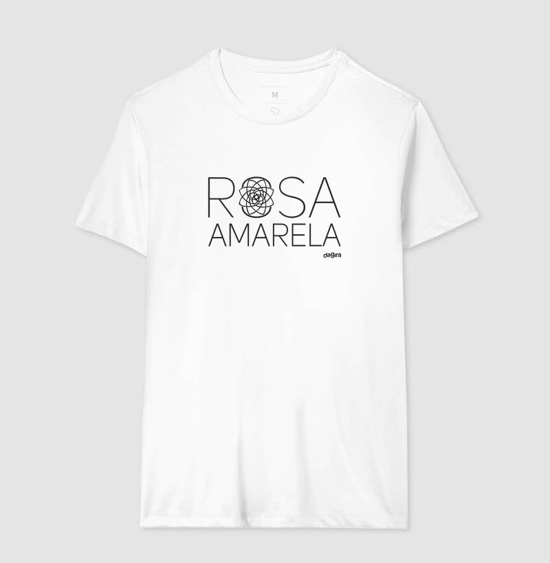 Camiseta Rosa Amarela Umbanda | Dagira