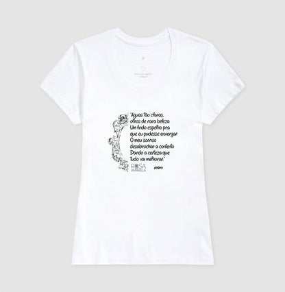 Camiseta Oxum Rosa Amarela | Dagira