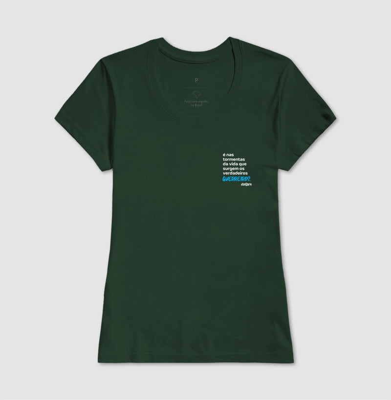 Camiseta Umbanda Verdadeiros Guerreiros Algodão | Dagira
