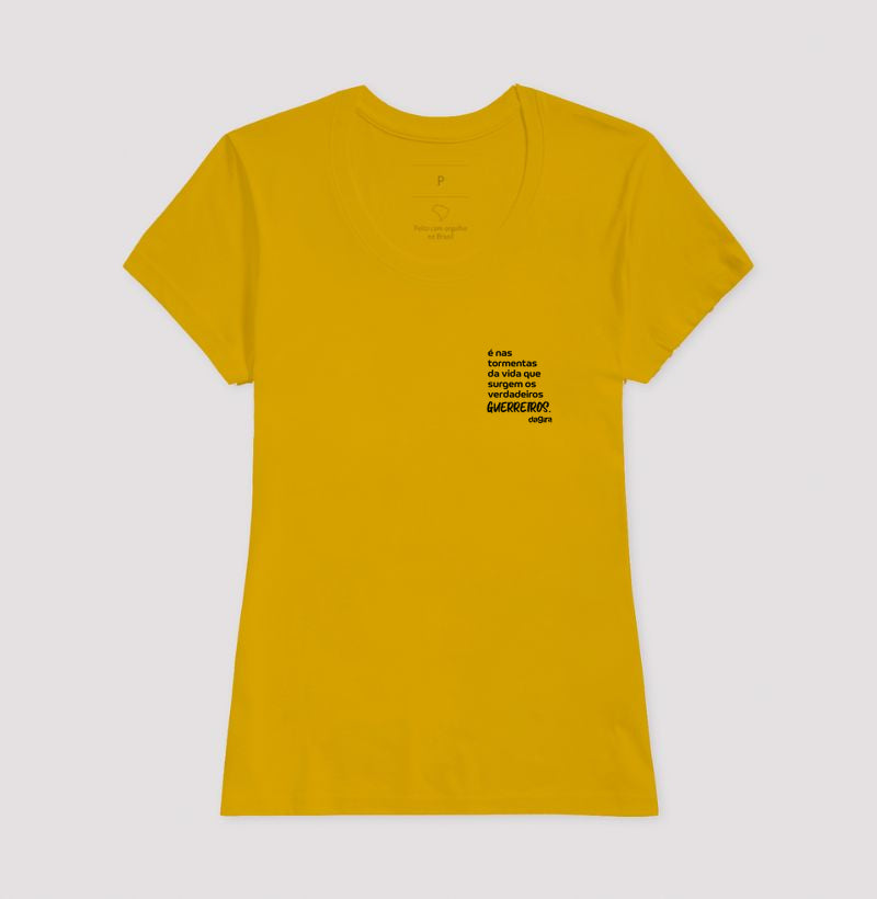 Camiseta Umbanda Verdadeiros Guerreiros Algodão | Dagira