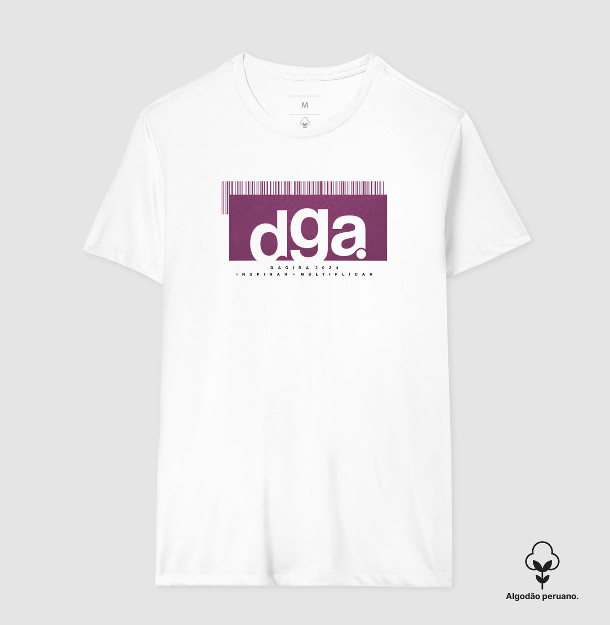 CAMISETA INSPIRAR (ALGODÃO PERUANO)