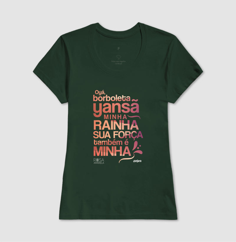 Camiseta Oyá Iansã Canto de Oyá | Dagira