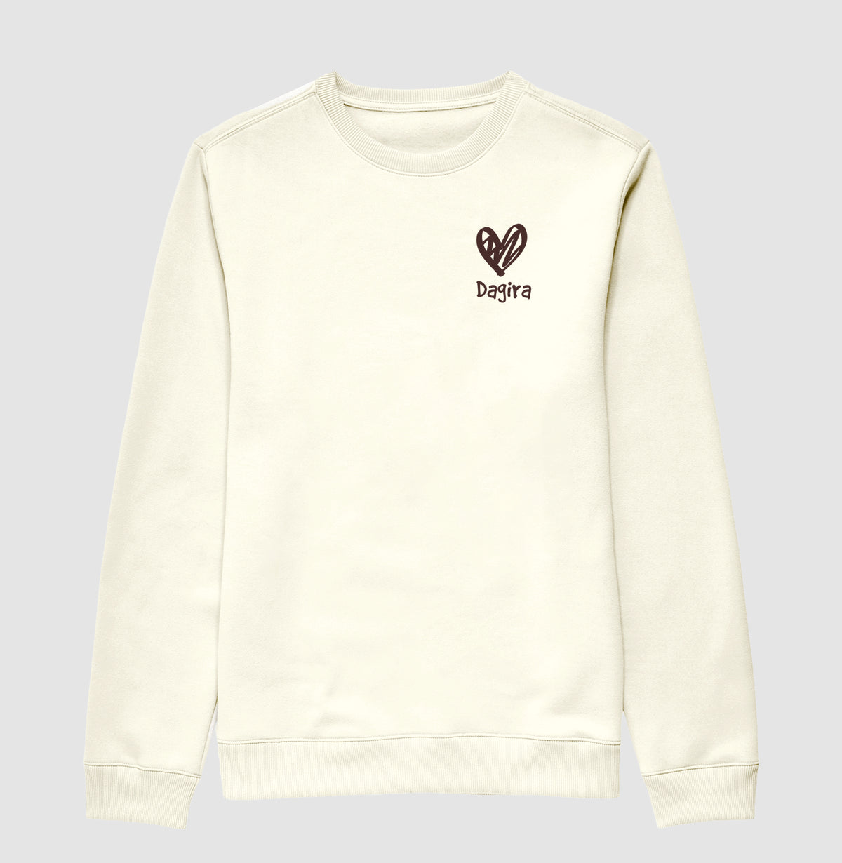 MOLETOM SUÉTER SLIM HEART