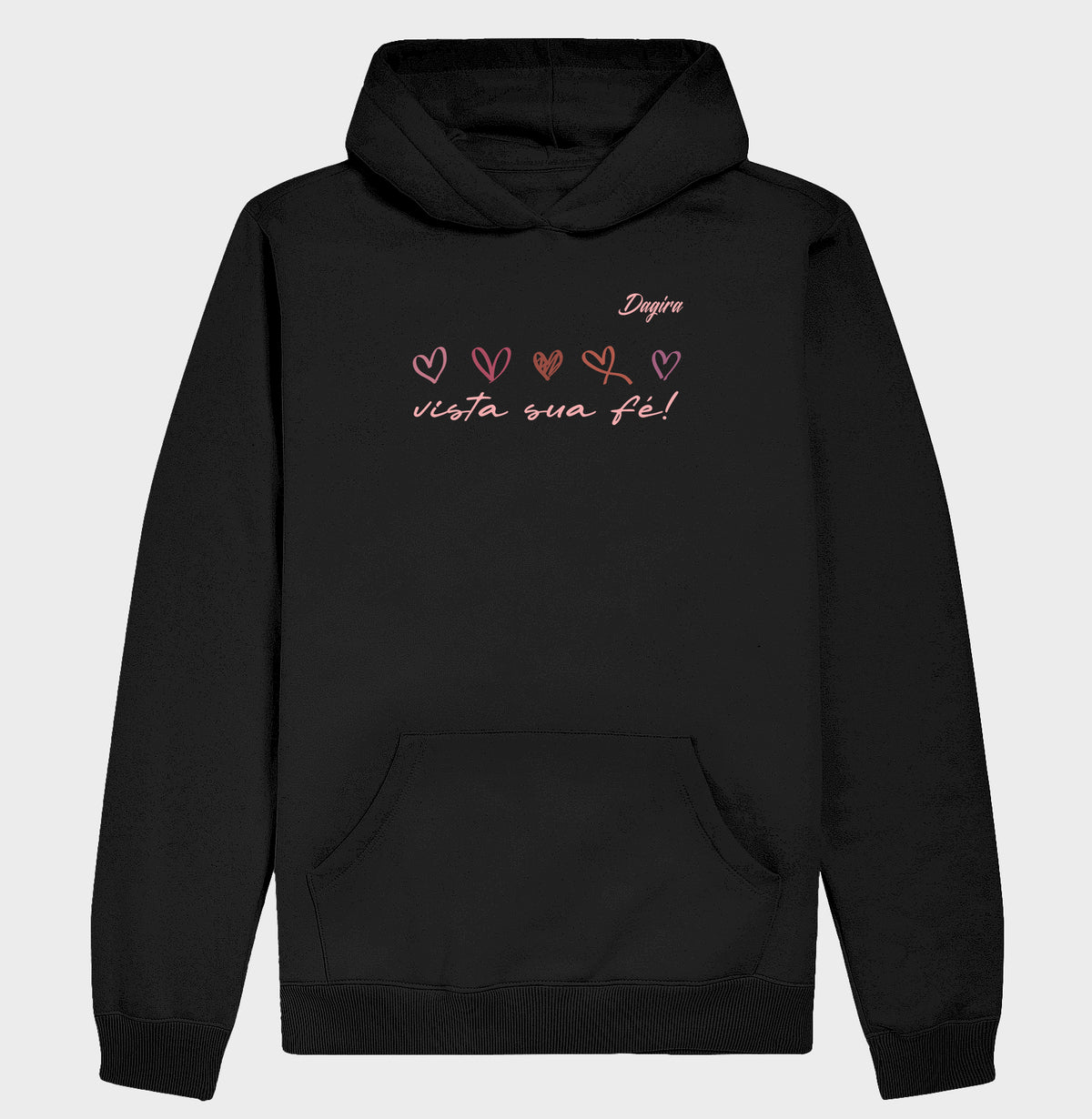 MOLETOM HOODIE SLIM 5 CORAÇÕES