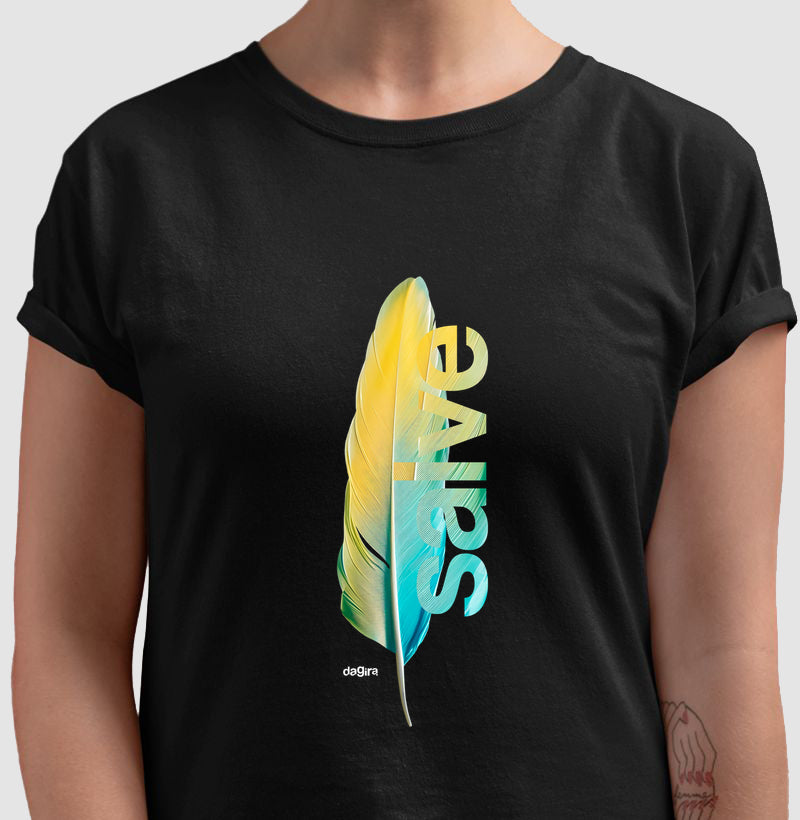 Camiseta Umbanda Salve Caboclo Algodão | Dagira