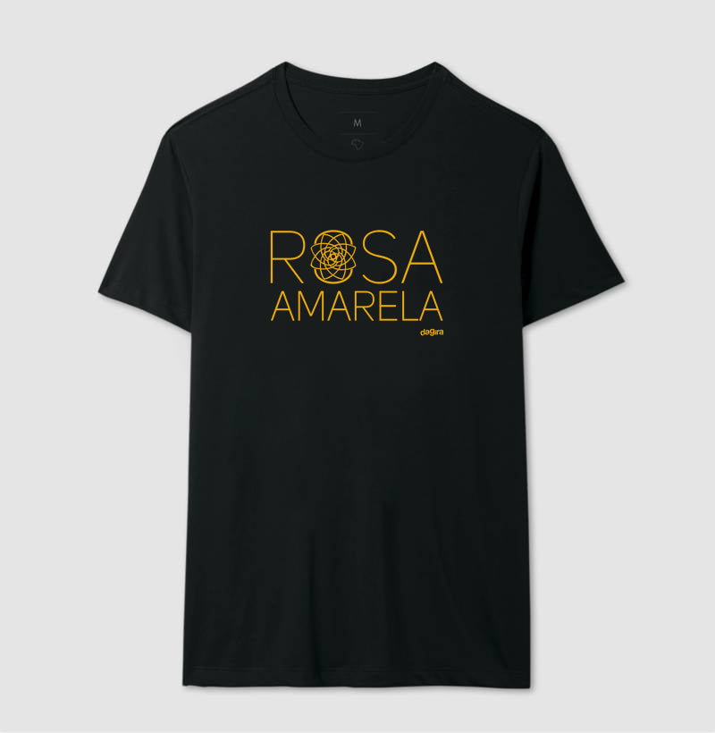Camiseta Rosa Amarela Umbanda | Dagira