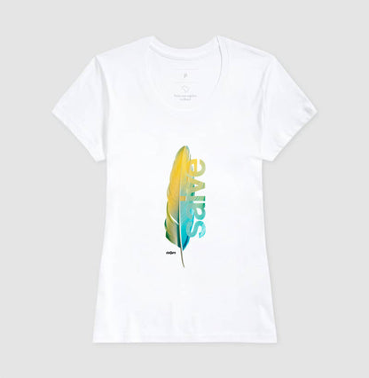 Camiseta Umbanda Salve Caboclo Algodão | Dagira