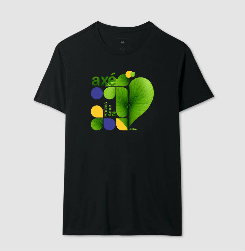 Camiseta Umbanda Raízes Amor Fé e Axé | Dagira