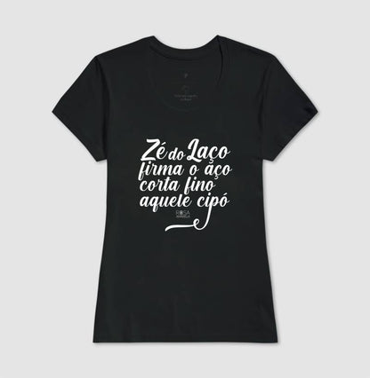 Camiseta Umbanda Zé do Laço Rosa Amarela | Dagira