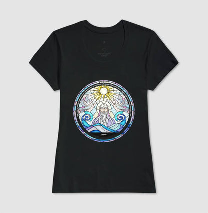 Camiseta Umbanda Oxalá Vitral Algodão Premium | Dagira