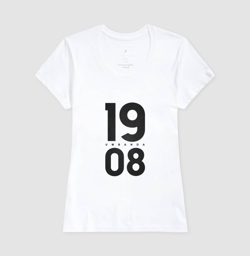Camiseta Umbanda 1908 Estampa DTG | Dagira