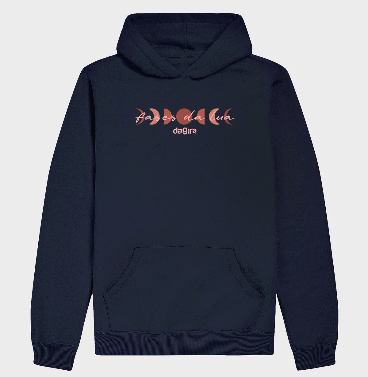 MOLETOM HOODIE SLIM FASES DA LUA