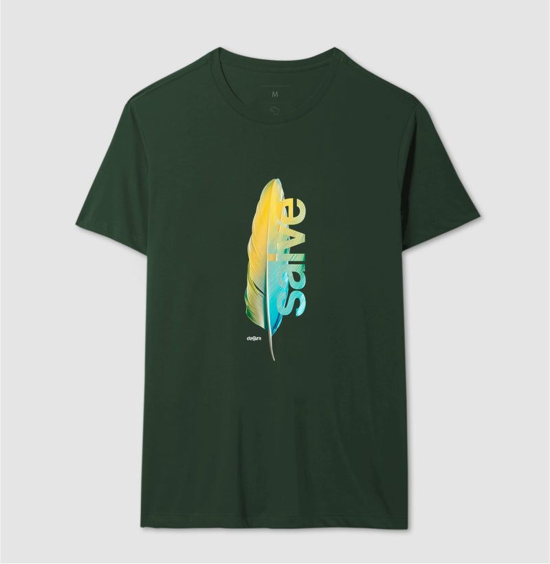 Camiseta Umbanda Salve Caboclo Algodão | Dagira
