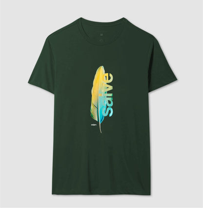 Camiseta Umbanda Salve Caboclo Algodão | Dagira