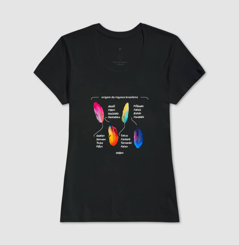 Camiseta Umbanda Tribos Origem da Riqueza | Dagira