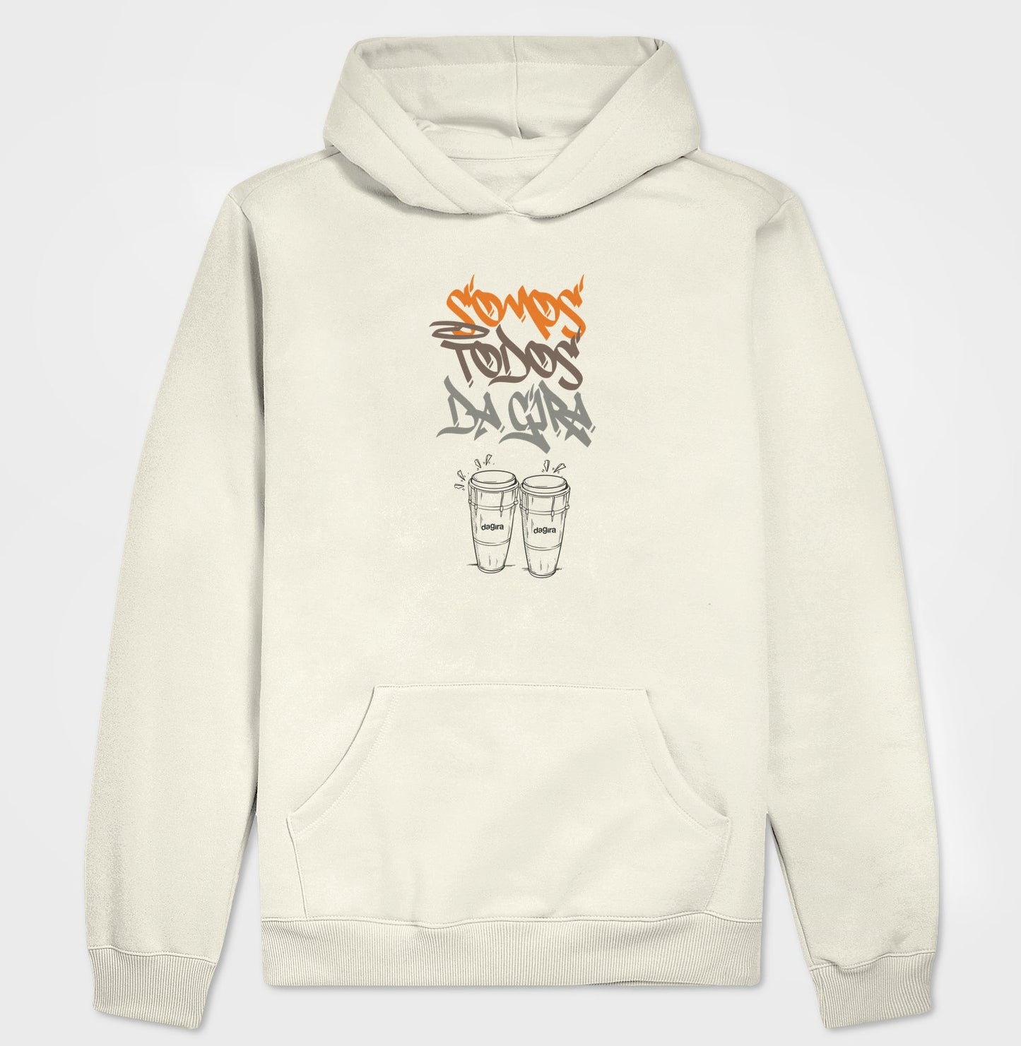 Moletom Hoodie Slim Atabaque Unissex | Dagira