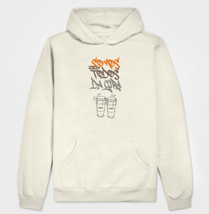 Moletom Hoodie Slim Atabaque Unissex | Dagira