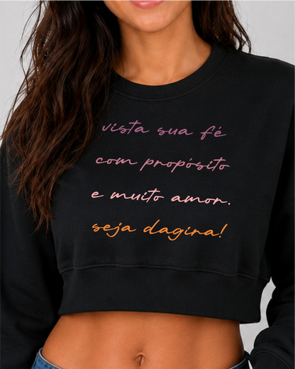 MOLETOM CROPPED SEJA DAGIRA