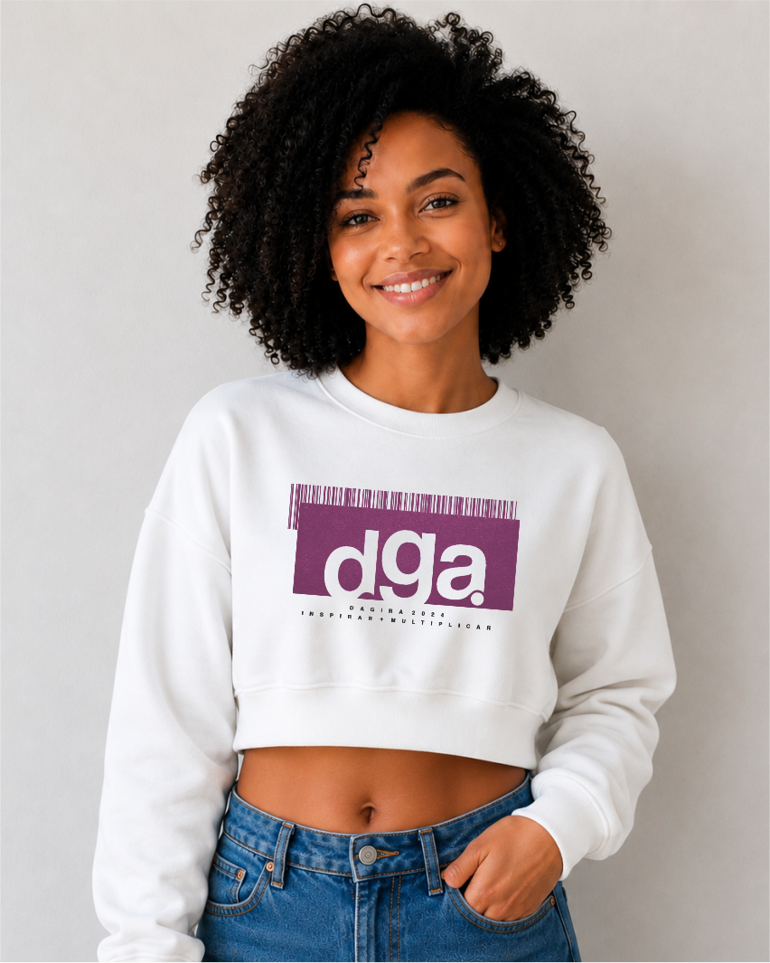 MOLETOM CROPPED INSPIRAR