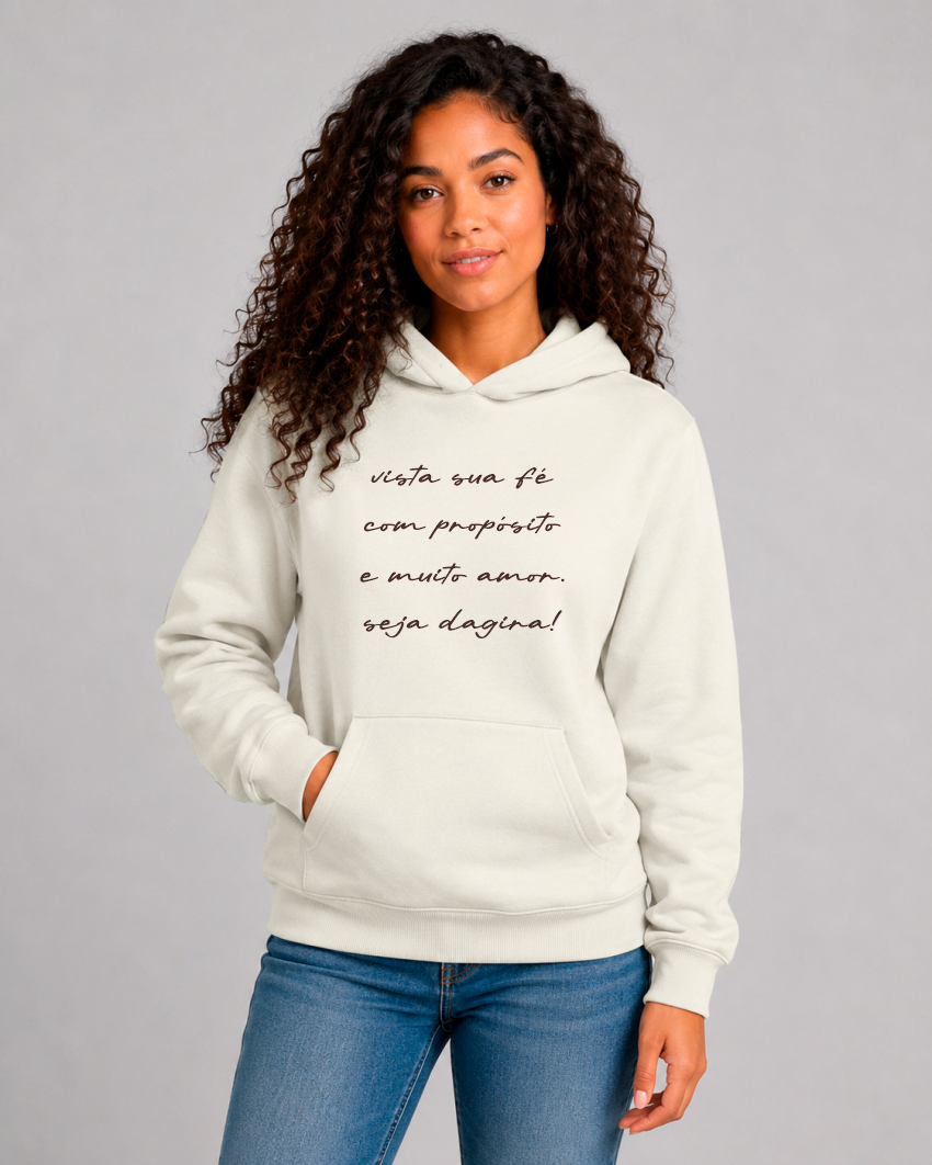 MOLETOM HOODIE SLIM SEJA DAGIRA