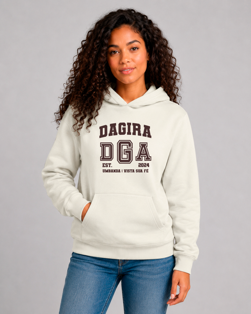 Moletom Hoodie Slim Acadêmico | Dagira