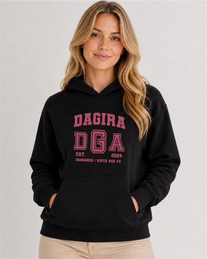 Moletom Hoodie Slim Acadêmico | Dagira