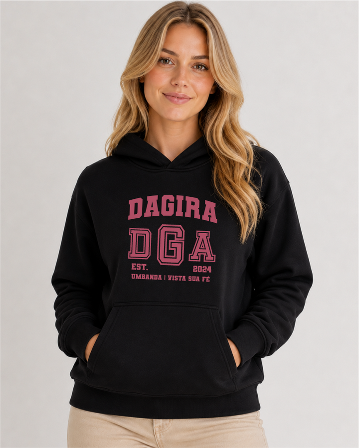 Moletom Hoodie Slim Acadêmico | Dagira