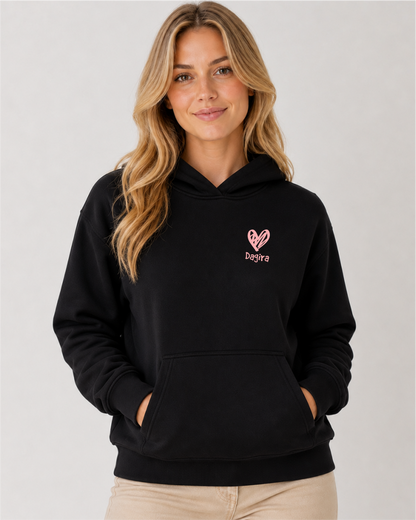 MOLETOM HOODIE SLIM HEART