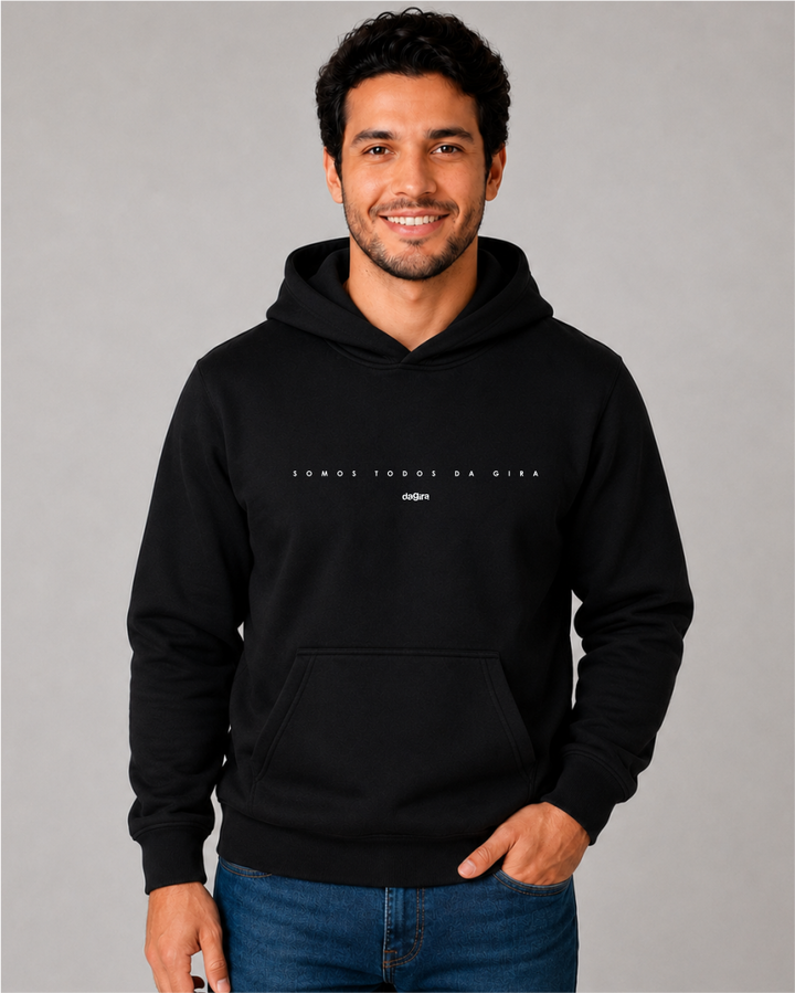 MOLETOM HOODIE SLIM SOMOS TODOS DA GIRA