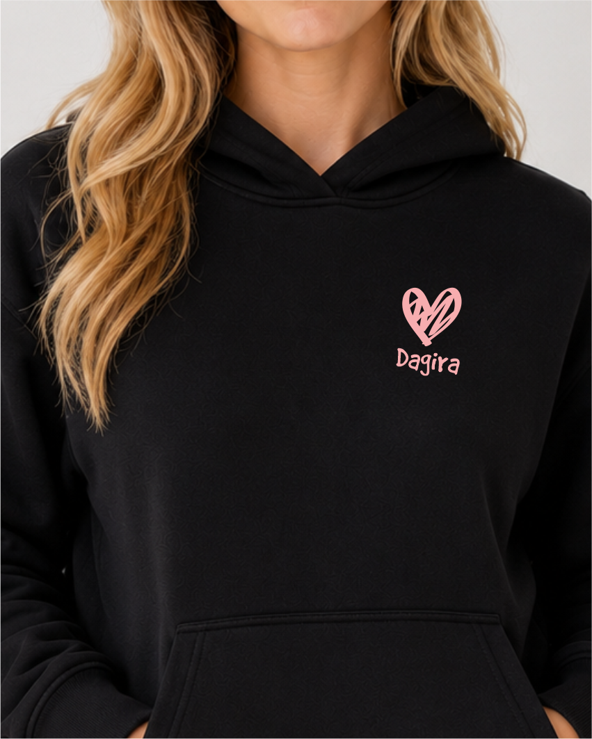 MOLETOM HOODIE SLIM HEART