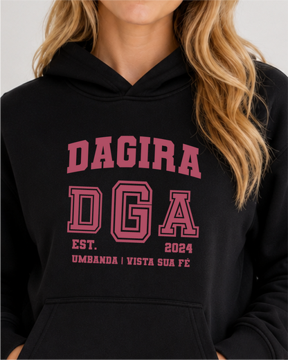 Moletom Hoodie Slim Acadêmico | Dagira