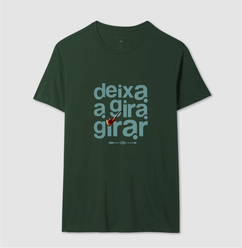 Camiseta Umbanda - Deixa a Gira Girar