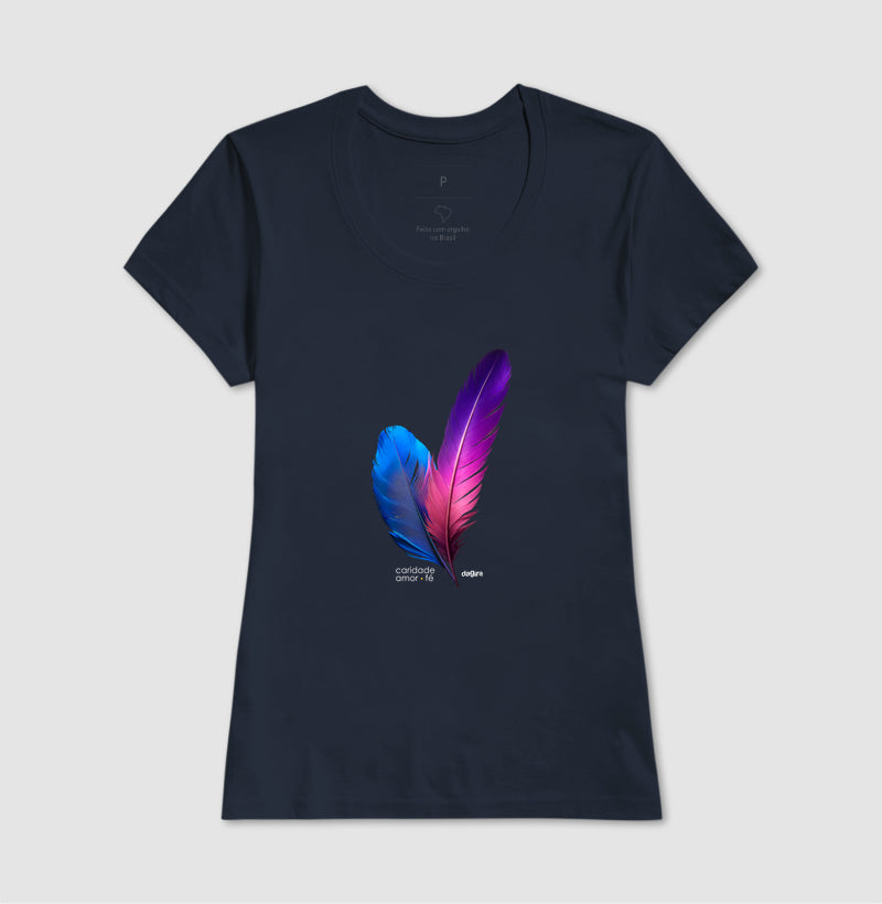 Camiseta Umbanda Caridade Amor Fé | Dagira