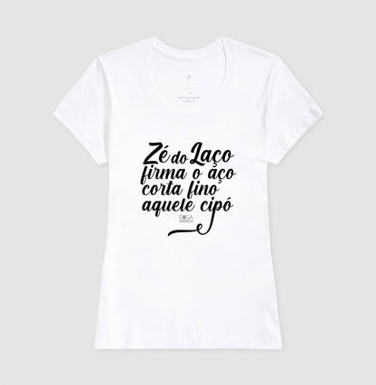 Camiseta Umbanda Zé do Laço Rosa Amarela | Dagira