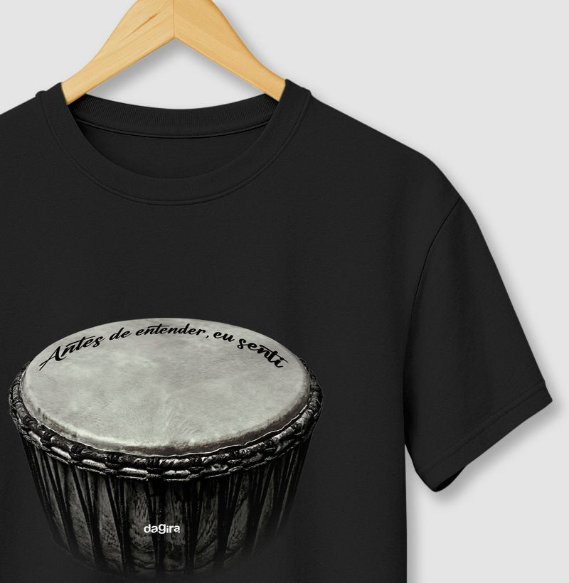 Camiseta Umbanda Atabaque Algodão Premium | Dagira