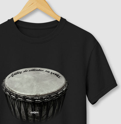 Camiseta Umbanda Atabaque Algodão Premium | Dagira