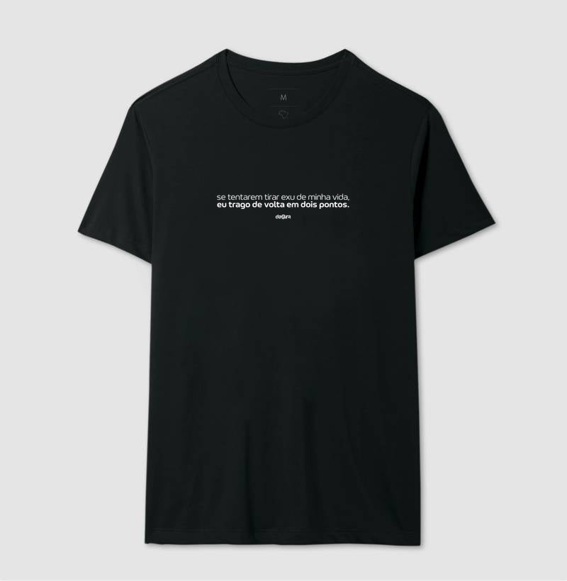 Camiseta Umbanda Exu em Dois Pontos | Dagira
