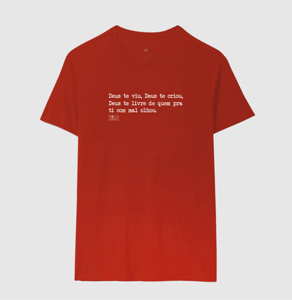 Camiseta Eu Te Benzo Fé Popular | Dagira