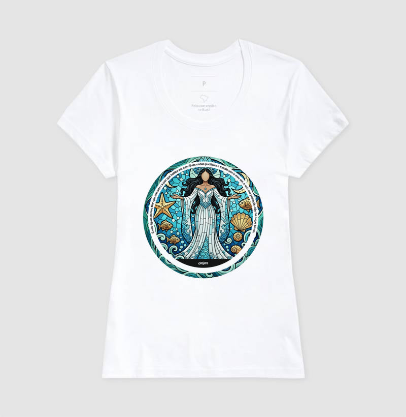 Camiseta Umbanda Iemanjá Viral Algodão Premium | Dagira