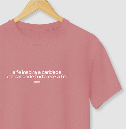 Camiseta Umbanda Fé e Caridade Algodão | Dagira