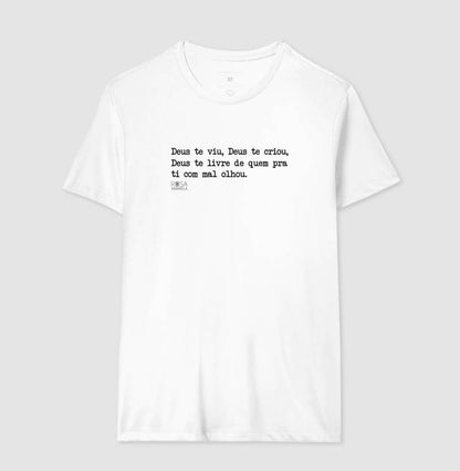 Camiseta Eu Te Benzo Deus Te Viu | Dagira