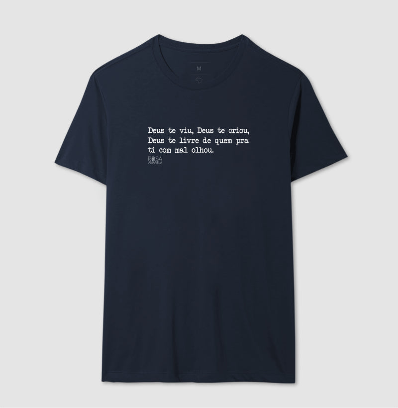 Camiseta Eu Te Benzo Deus Te Viu | Dagira