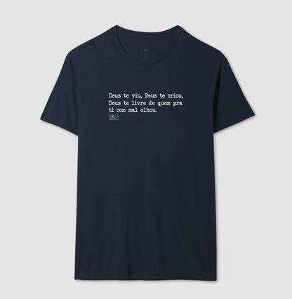 Camiseta Eu Te Benzo Deus Te Viu | Dagira