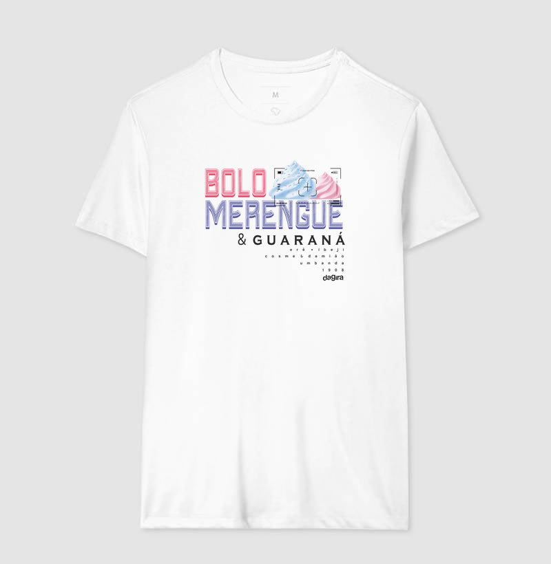 Camiseta Umbanda Bolo Merengue e Guaraná | Dagira