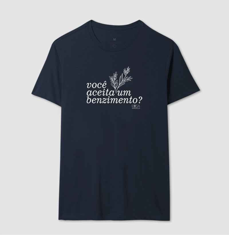 Camiseta Benzimento Você aceita um benzimento? | Dagira