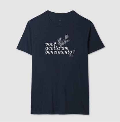 Camiseta Benzimento Você aceita um benzimento? | Dagira