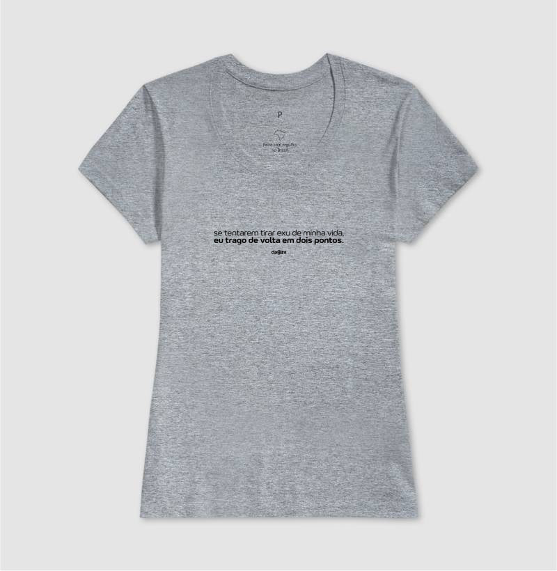 Camiseta Umbanda Exu em Dois Pontos | Dagira