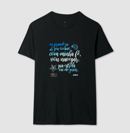 Camiseta Yemanjá Rosa Amarela | Dagira